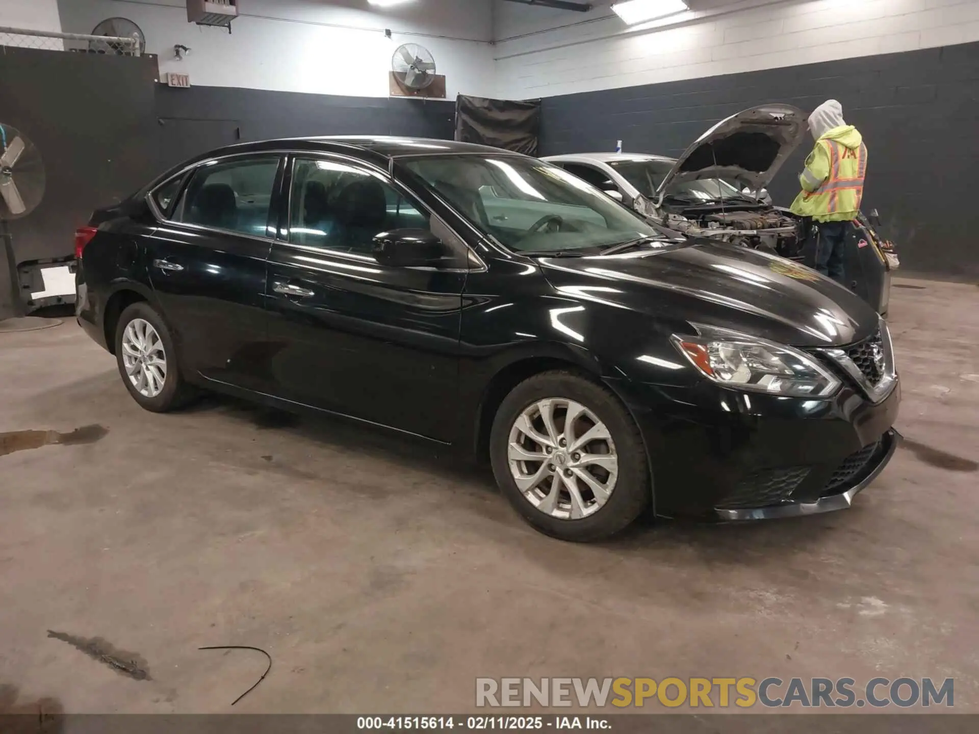 1 Photograph of a damaged car 3N1AB7AP0KY373778 NISSAN SENTRA 2019