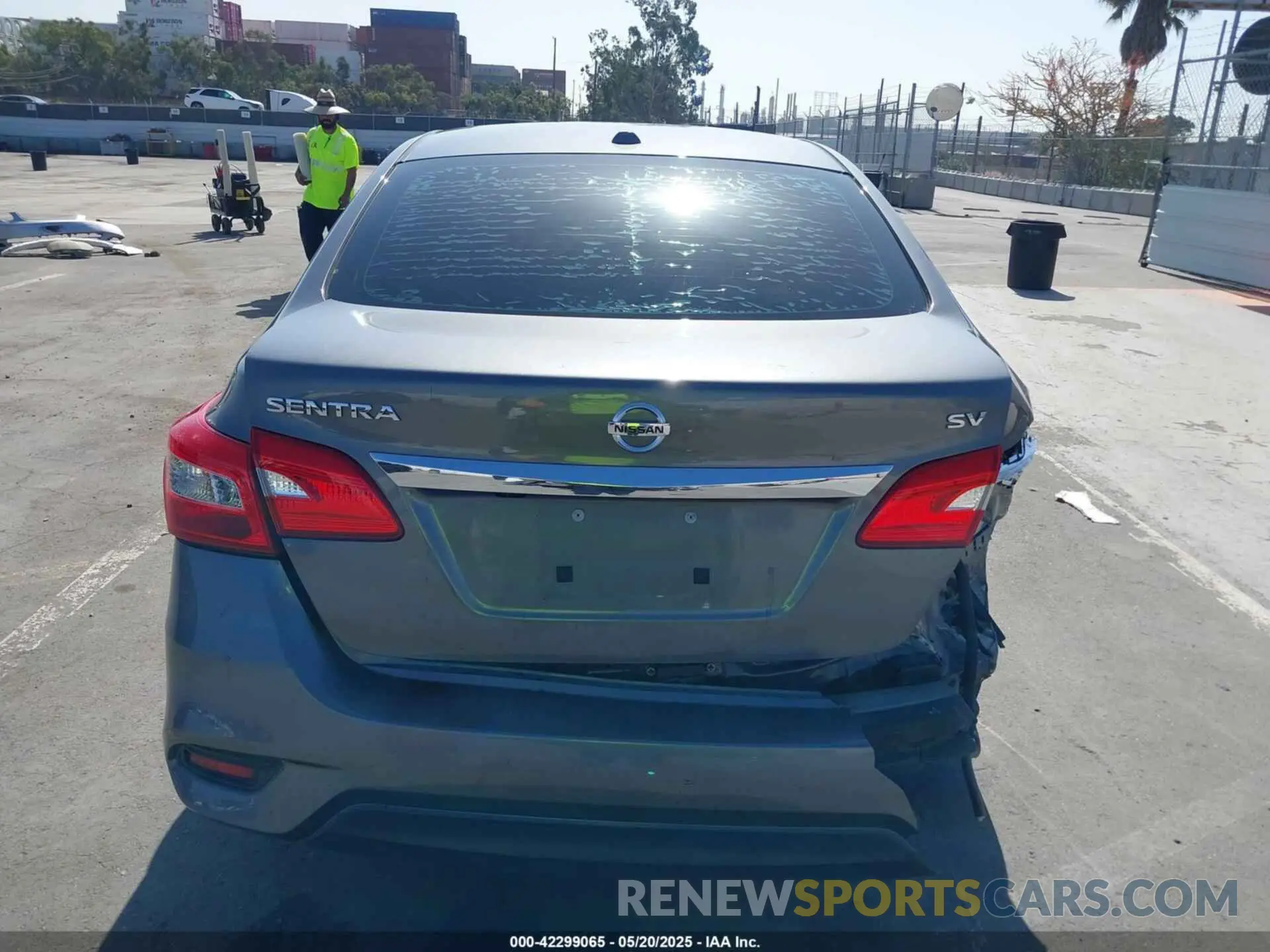 16 Photograph of a damaged car 3N1AB7AP0KY377054 NISSAN SENTRA 2019