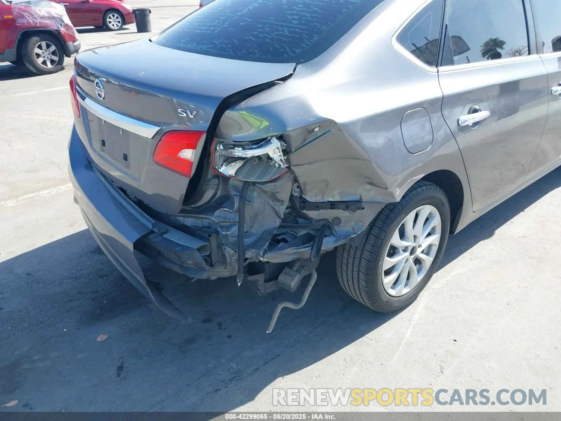 6 Photograph of a damaged car 3N1AB7AP0KY377054 NISSAN SENTRA 2019