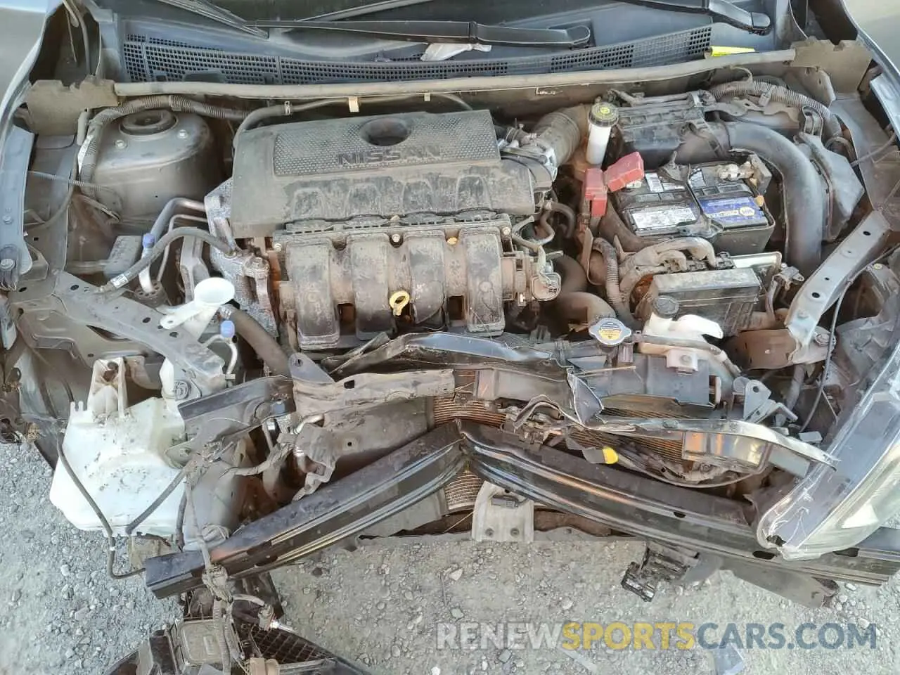 11 Photograph of a damaged car 3N1AB7AP0KY378494 NISSAN SENTRA 2019