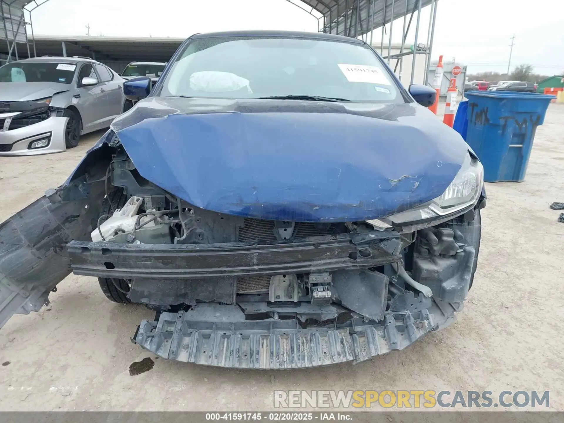13 Photograph of a damaged car 3N1AB7AP0KY389382 NISSAN SENTRA 2019