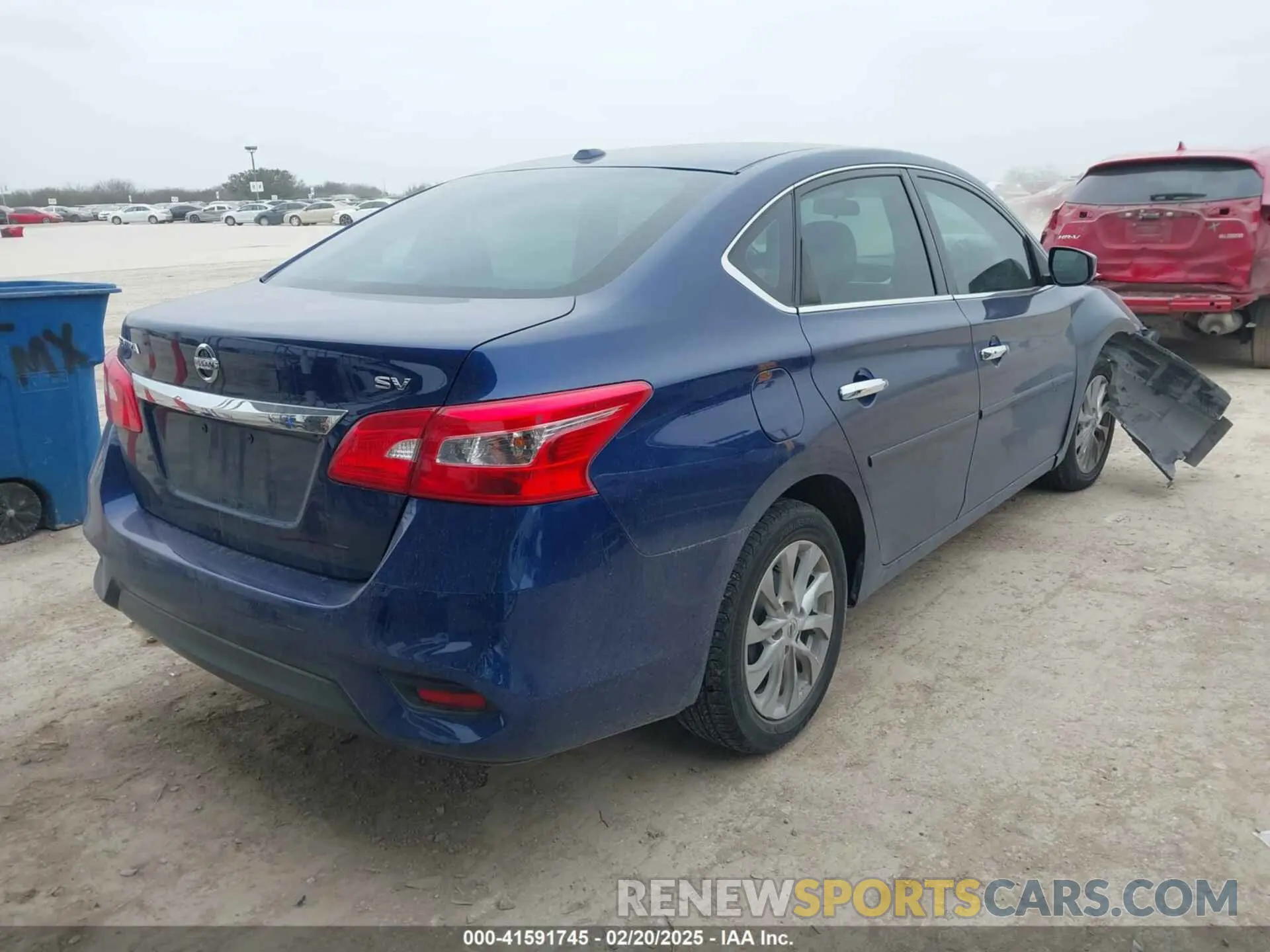 4 Photograph of a damaged car 3N1AB7AP0KY389382 NISSAN SENTRA 2019