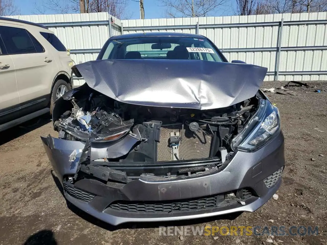 5 Photograph of a damaged car 3N1AB7AP0KY394243 NISSAN SENTRA 2019