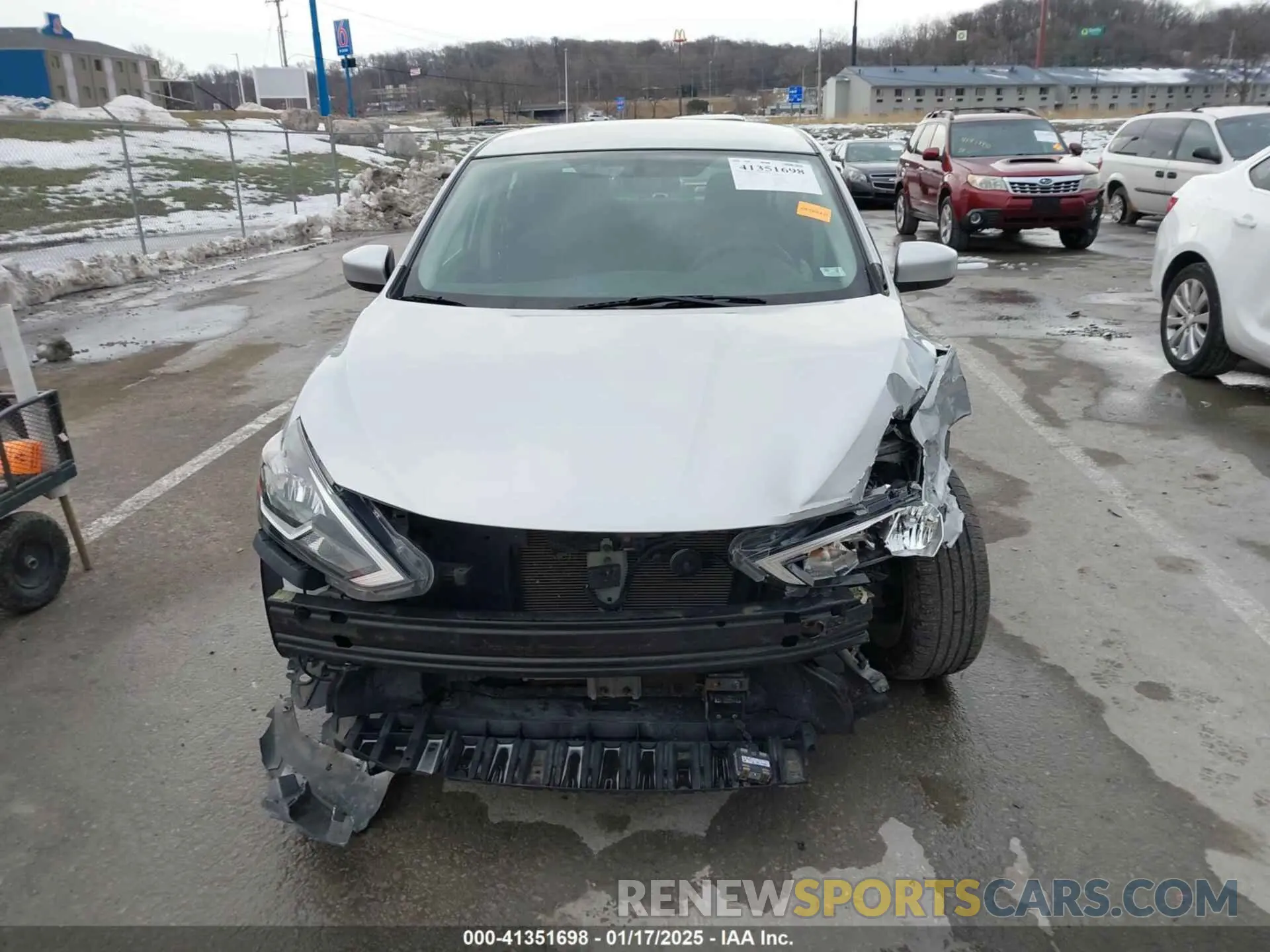 13 Photograph of a damaged car 3N1AB7AP0KY417875 NISSAN SENTRA 2019