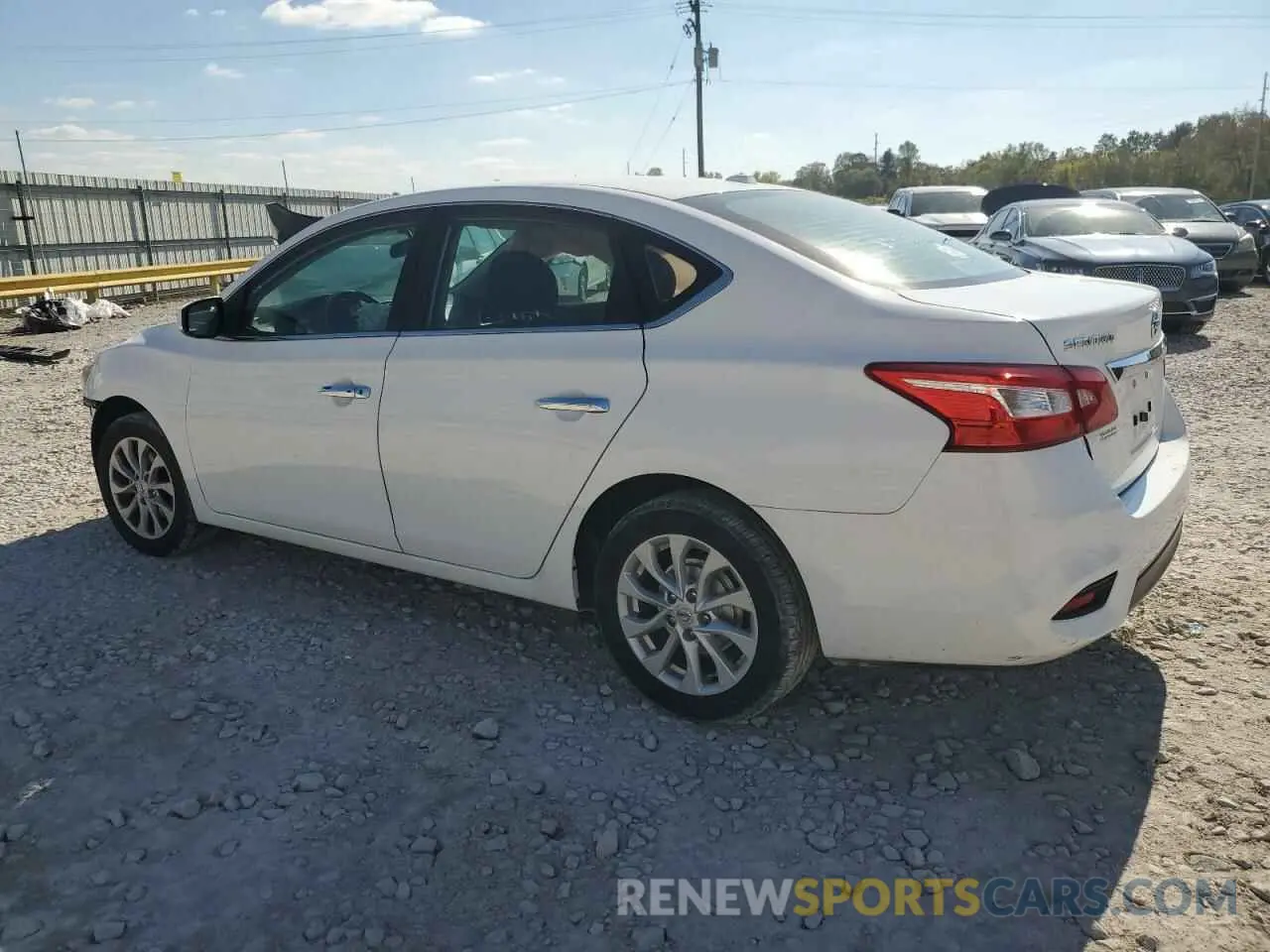 2 Photograph of a damaged car 3N1AB7AP0KY425801 NISSAN SENTRA 2019