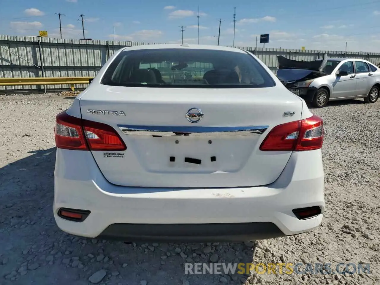 6 Photograph of a damaged car 3N1AB7AP0KY425801 NISSAN SENTRA 2019