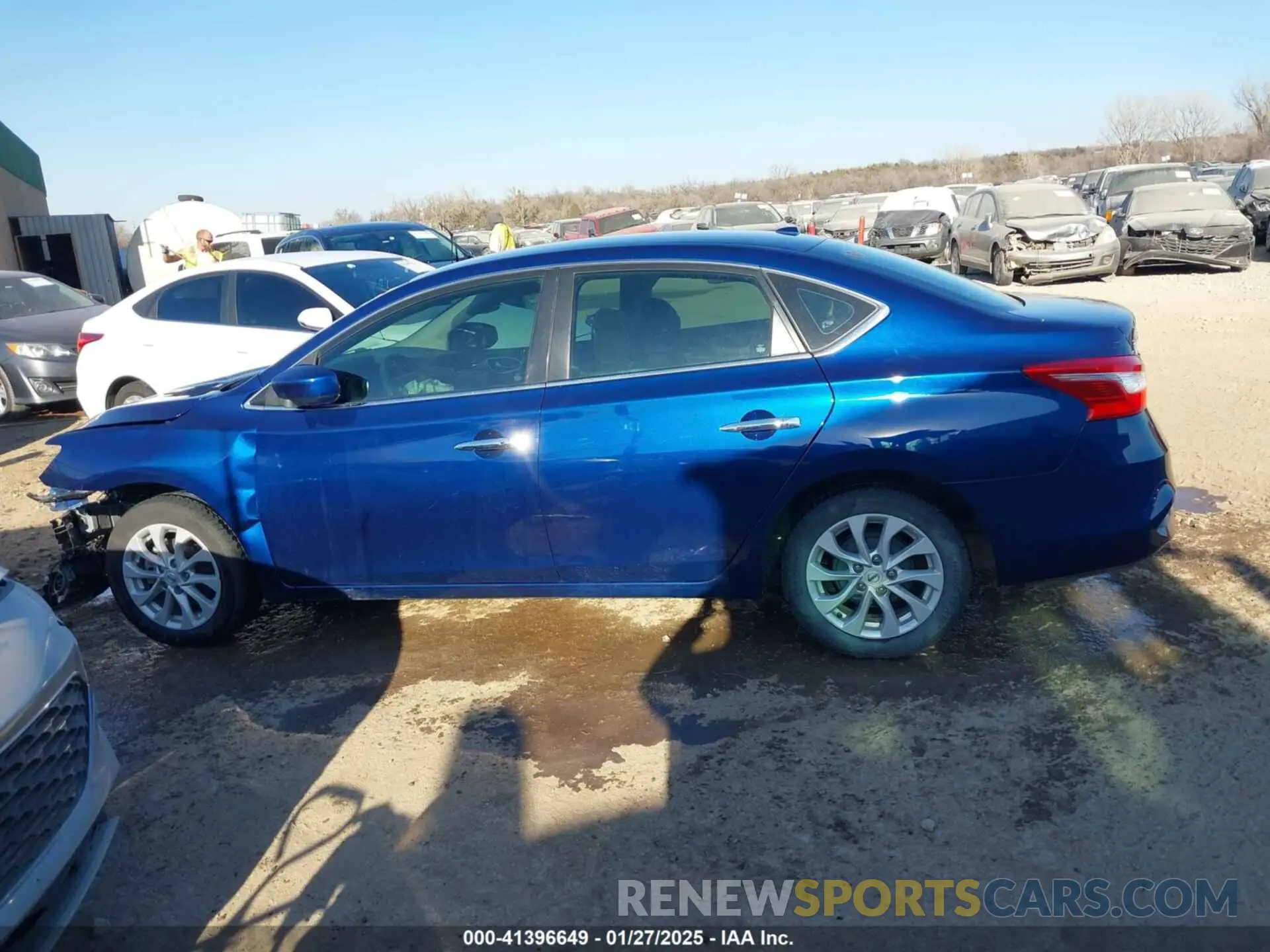 15 Photograph of a damaged car 3N1AB7AP0KY444980 NISSAN SENTRA 2019