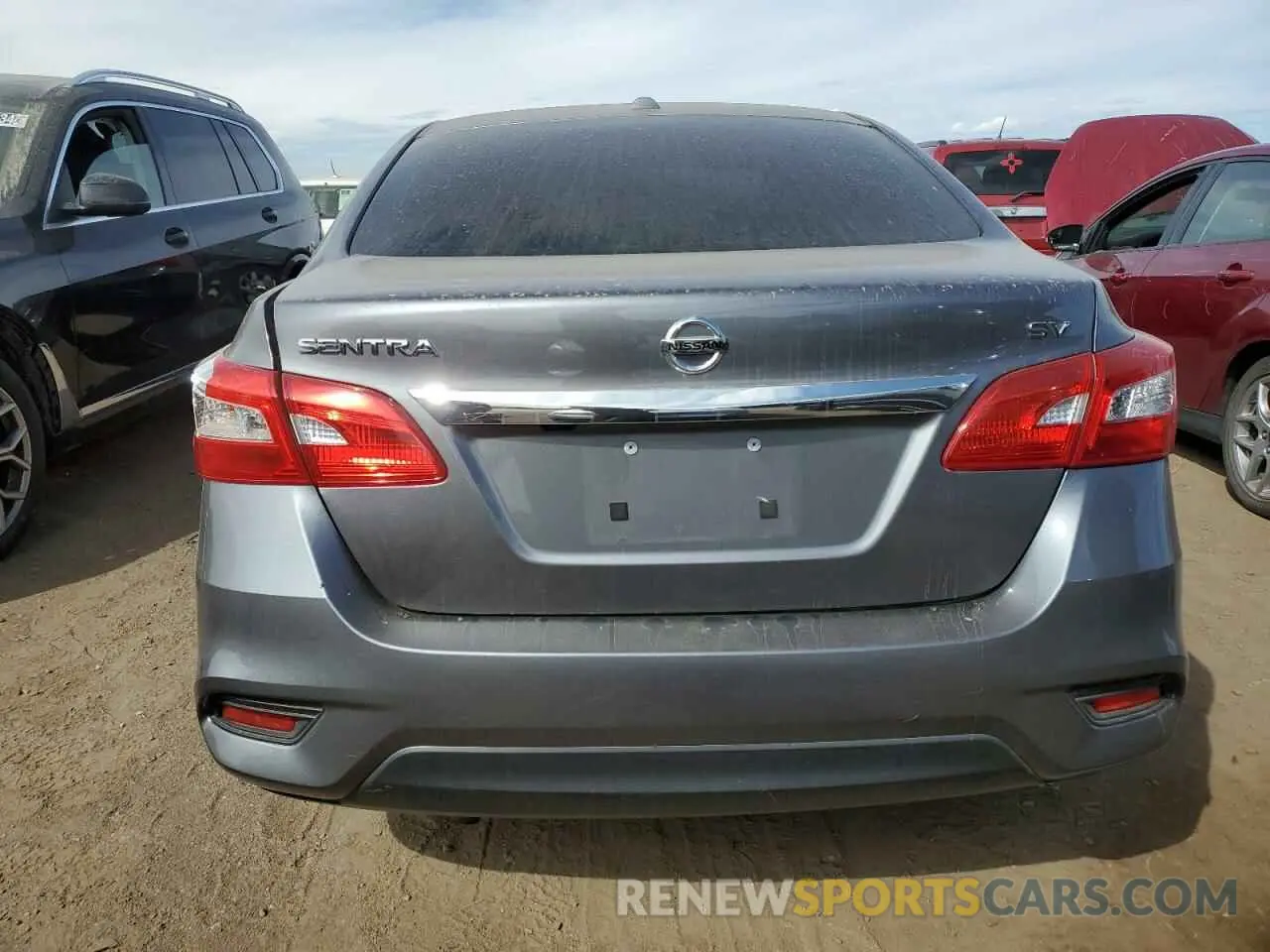 6 Photograph of a damaged car 3N1AB7AP0KY450682 NISSAN SENTRA 2019