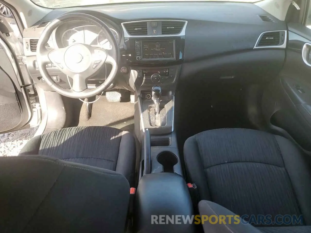 8 Photograph of a damaged car 3N1AB7AP1KL606564 NISSAN SENTRA 2019