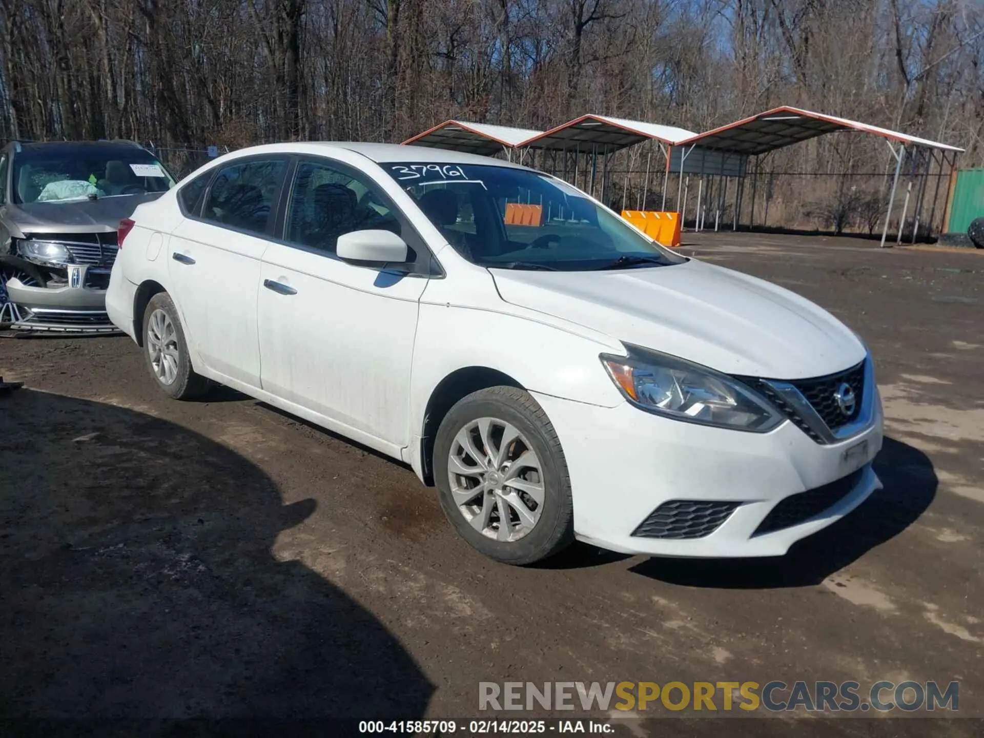 1 Photograph of a damaged car 3N1AB7AP1KL619072 NISSAN SENTRA 2019