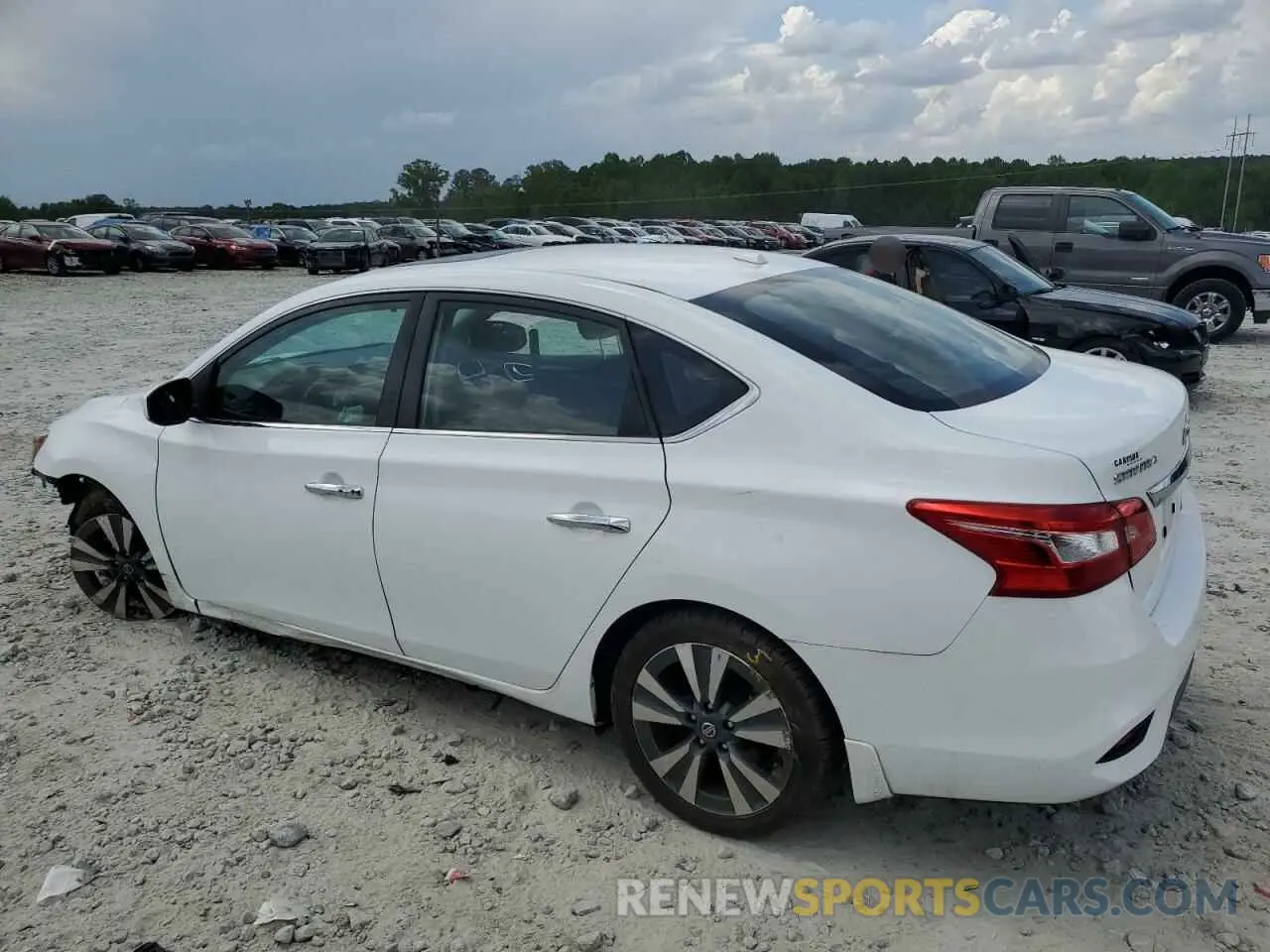 2 Photograph of a damaged car 3N1AB7AP1KY217037 NISSAN SENTRA 2019