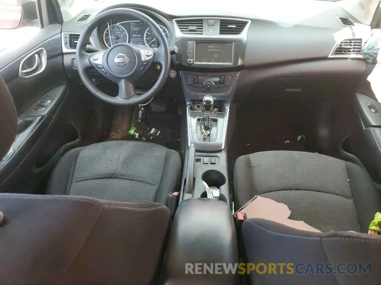 8 Photograph of a damaged car 3N1AB7AP1KY218172 NISSAN SENTRA 2019