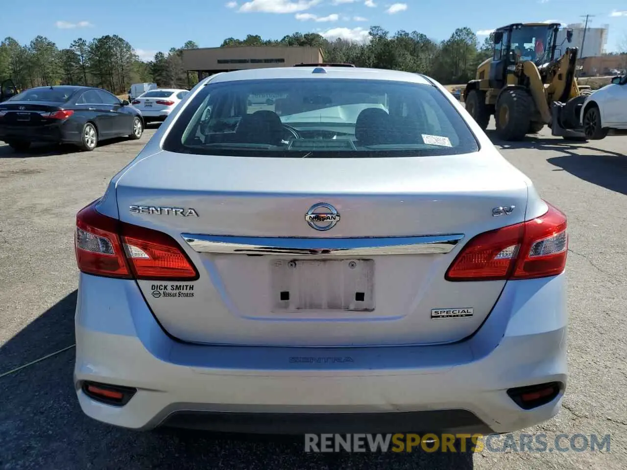 6 Photograph of a damaged car 3N1AB7AP1KY235201 NISSAN SENTRA 2019