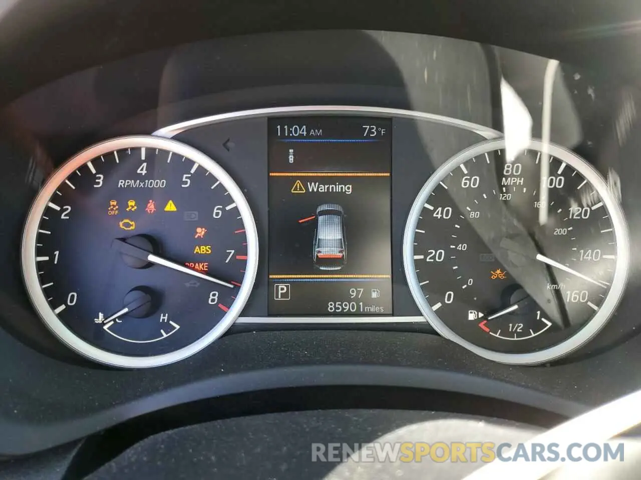 9 Photograph of a damaged car 3N1AB7AP1KY235201 NISSAN SENTRA 2019