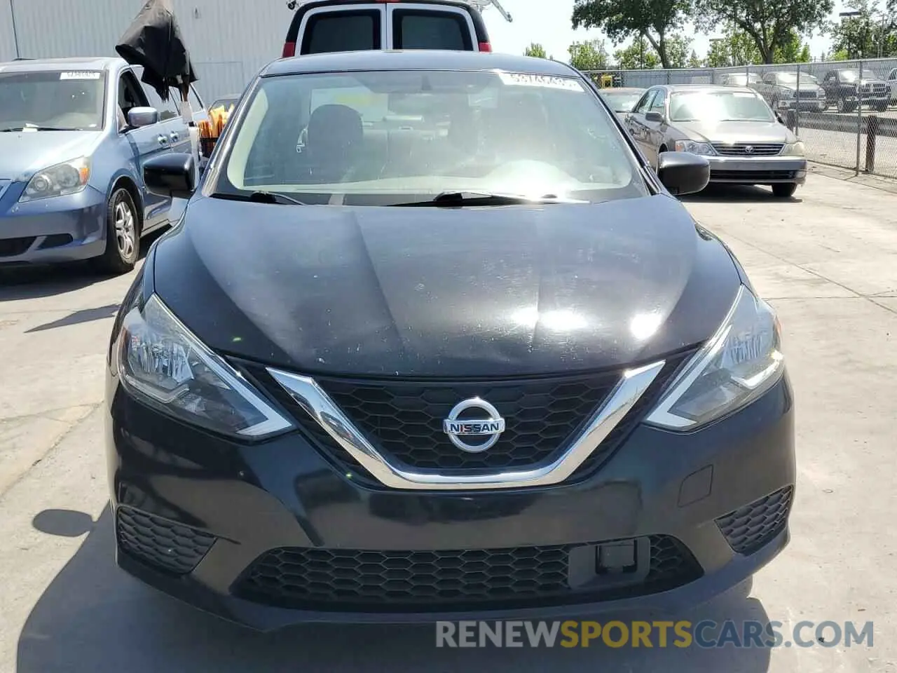 5 Photograph of a damaged car 3N1AB7AP1KY242035 NISSAN SENTRA 2019