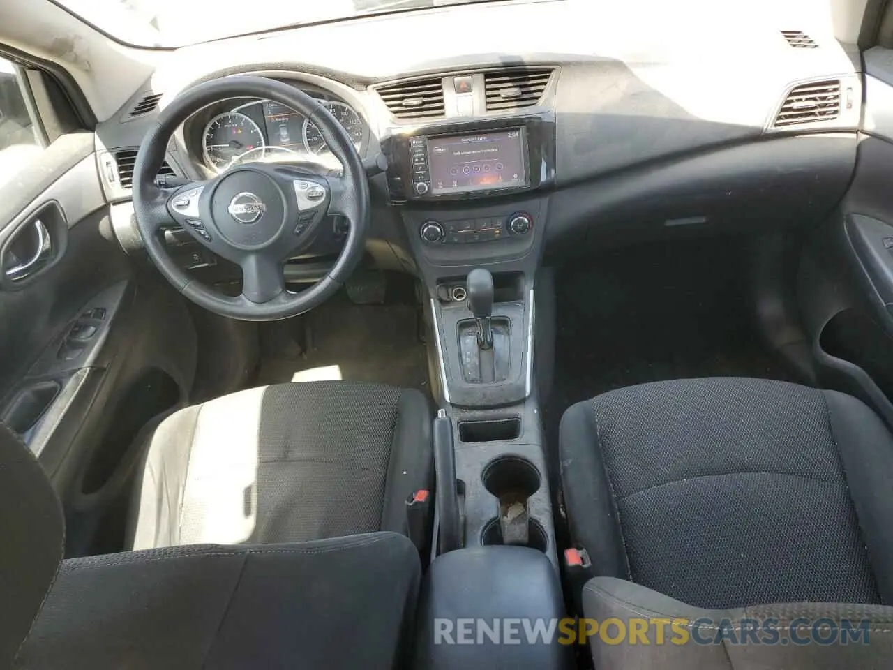 8 Photograph of a damaged car 3N1AB7AP1KY242035 NISSAN SENTRA 2019
