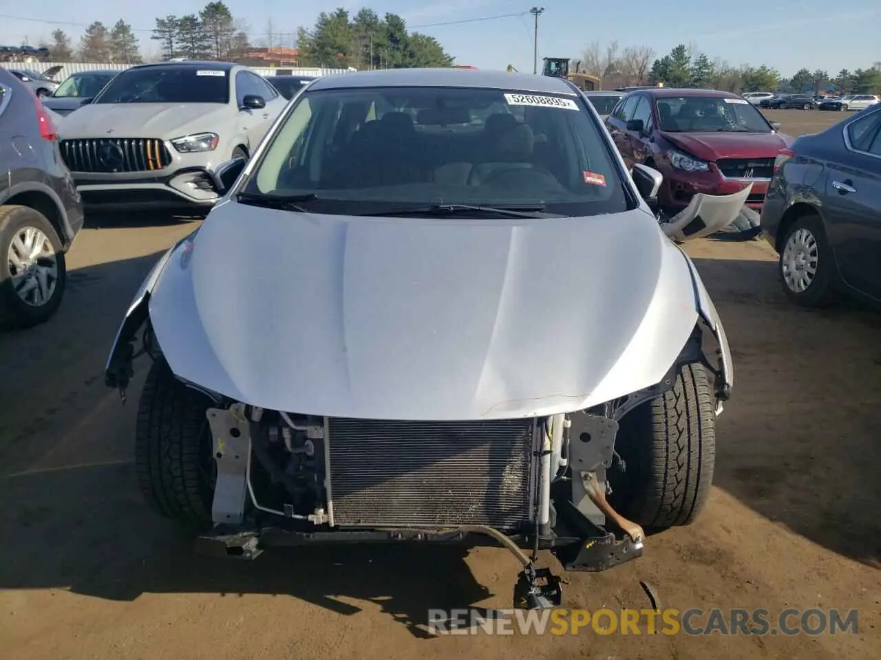 5 Photograph of a damaged car 3N1AB7AP1KY258994 NISSAN SENTRA 2019
