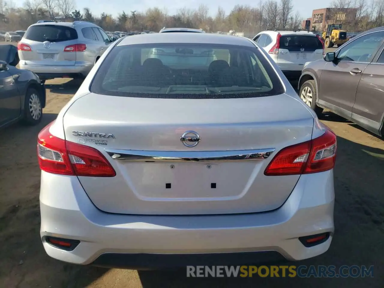 6 Photograph of a damaged car 3N1AB7AP1KY258994 NISSAN SENTRA 2019