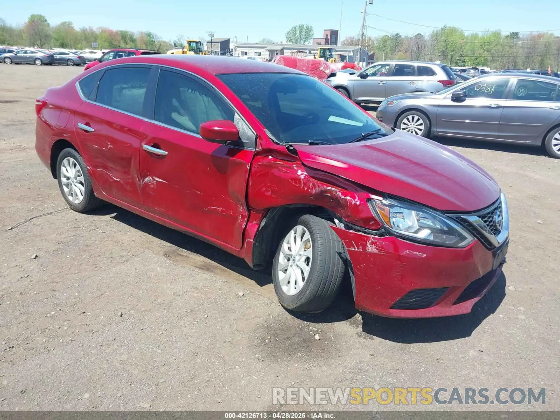 1 Фотография поврежденного автомобиля 3N1AB7AP1KY273950 NISSAN SENTRA 2019