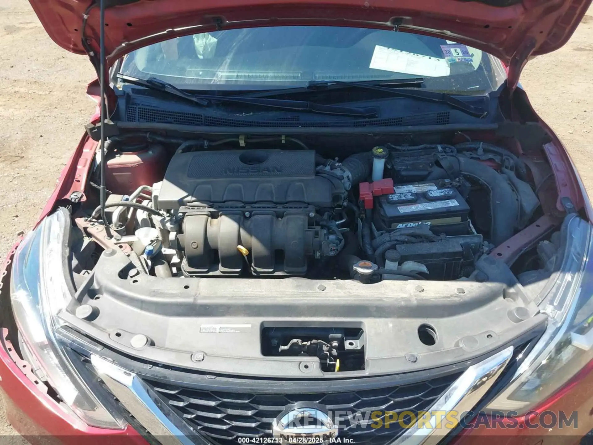 10 Фотография поврежденного автомобиля 3N1AB7AP1KY273950 NISSAN SENTRA 2019
