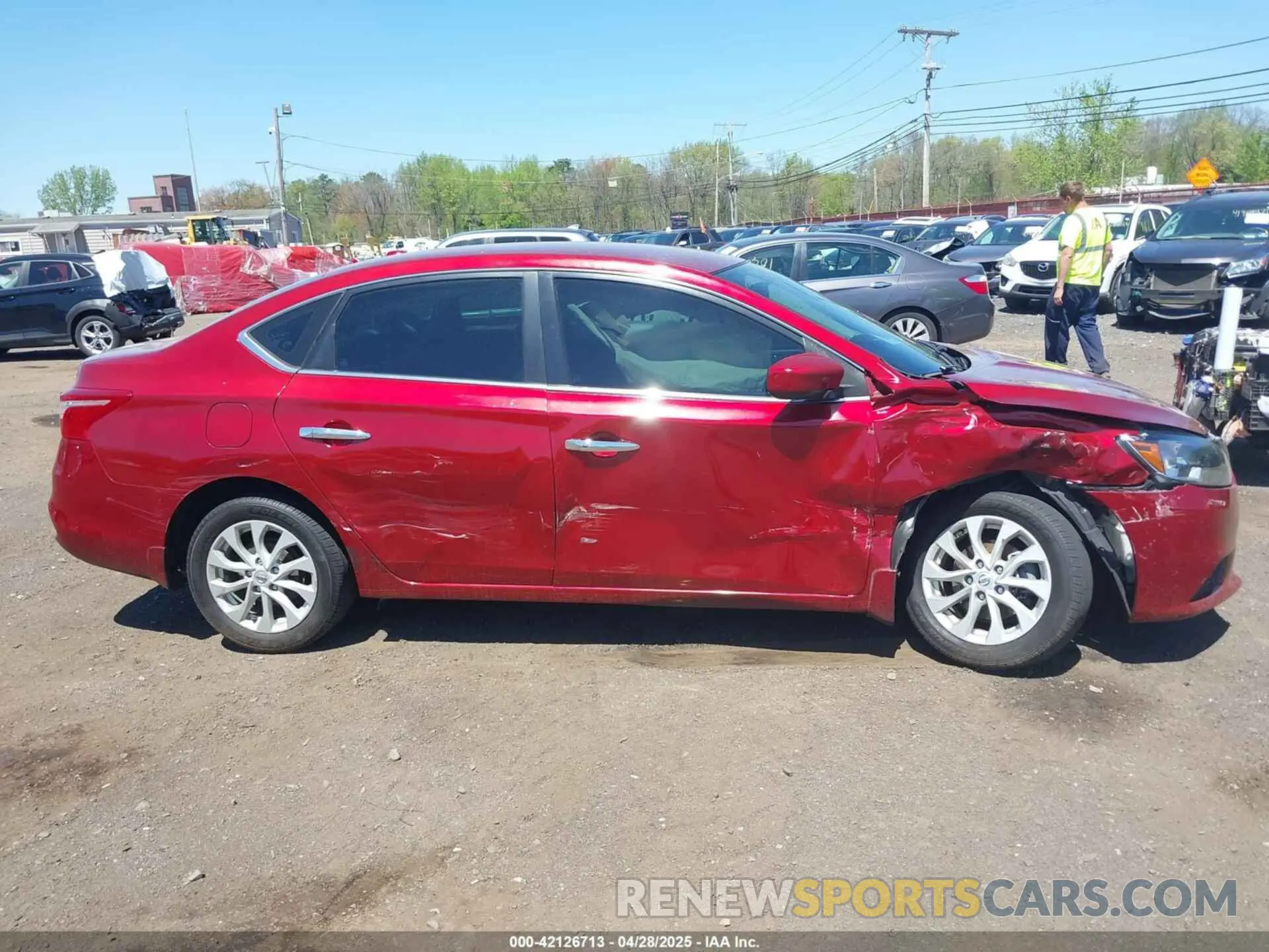 17 Фотография поврежденного автомобиля 3N1AB7AP1KY273950 NISSAN SENTRA 2019