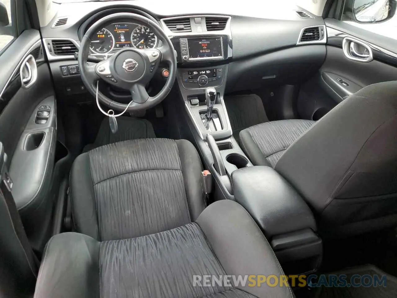 8 Photograph of a damaged car 3N1AB7AP1KY274161 NISSAN SENTRA 2019