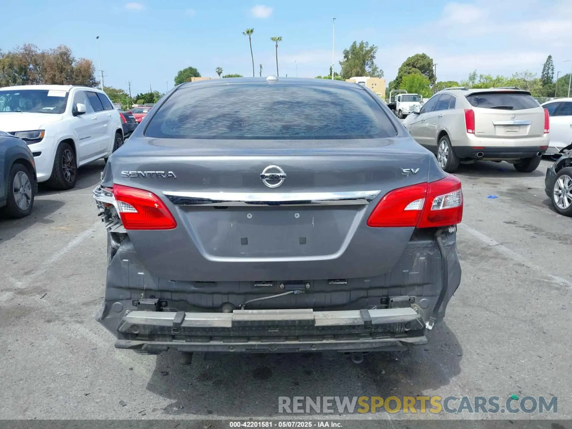 16 Photograph of a damaged car 3N1AB7AP1KY297536 NISSAN SENTRA 2019