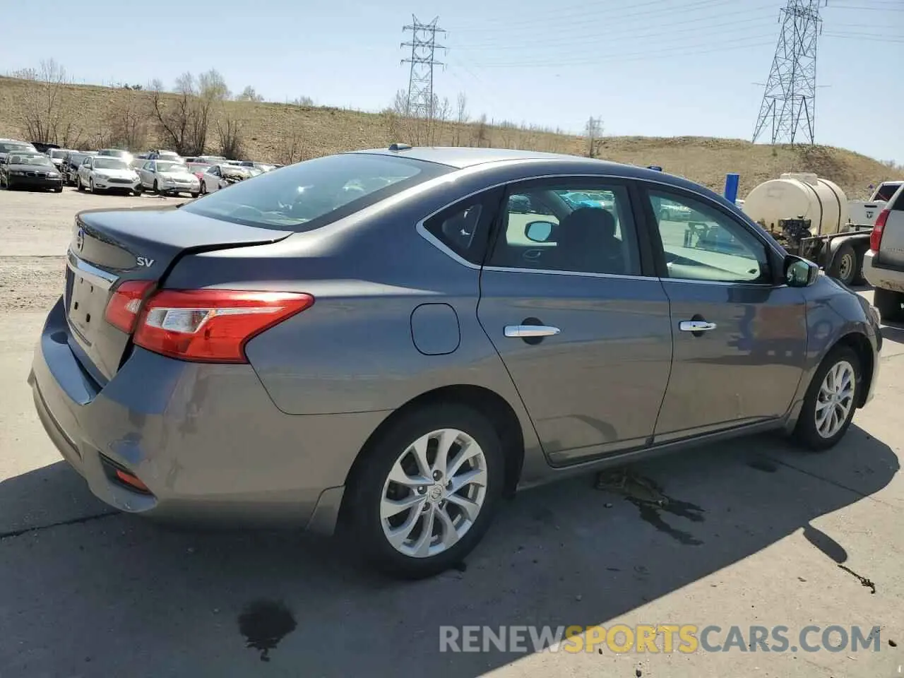 3 Photograph of a damaged car 3N1AB7AP1KY299710 NISSAN SENTRA 2019