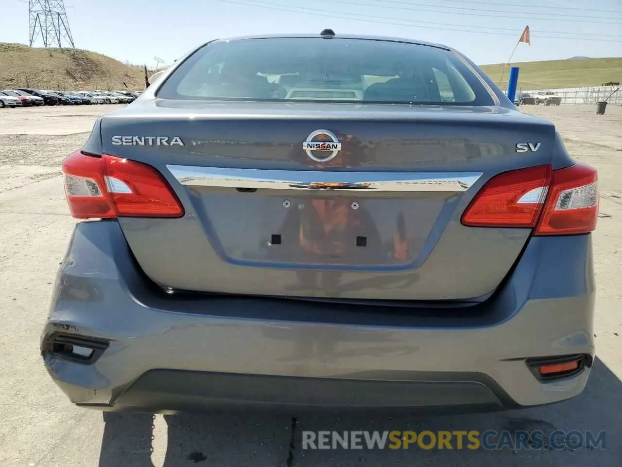 6 Photograph of a damaged car 3N1AB7AP1KY299710 NISSAN SENTRA 2019