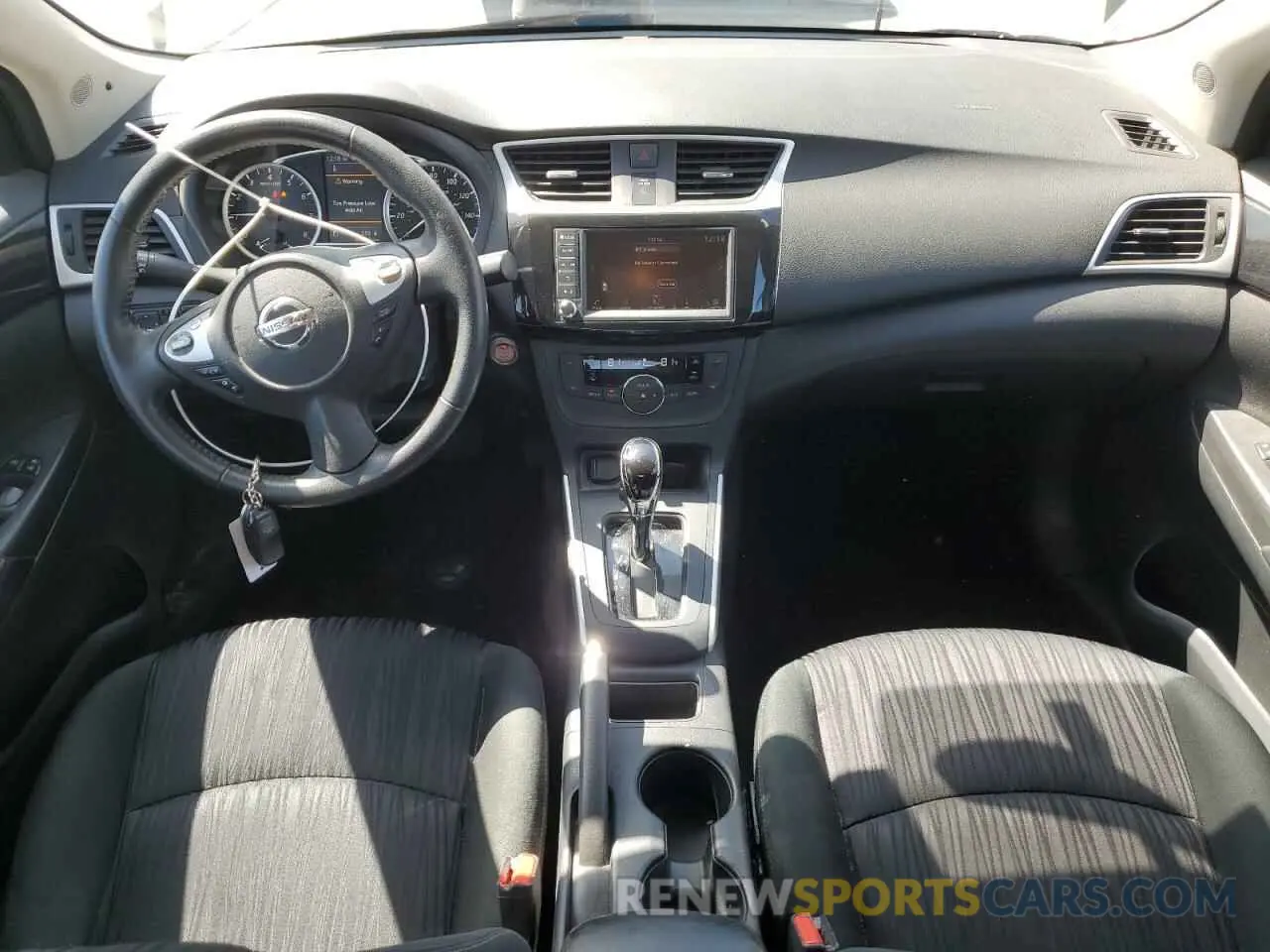 8 Photograph of a damaged car 3N1AB7AP1KY299710 NISSAN SENTRA 2019
