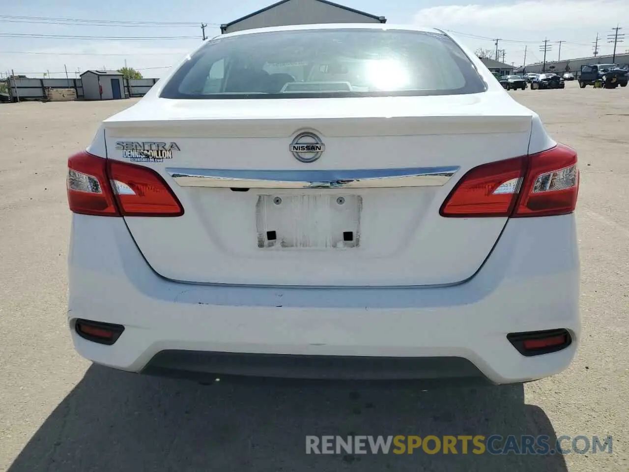 6 Photograph of a damaged car 3N1AB7AP1KY325366 NISSAN SENTRA 2019