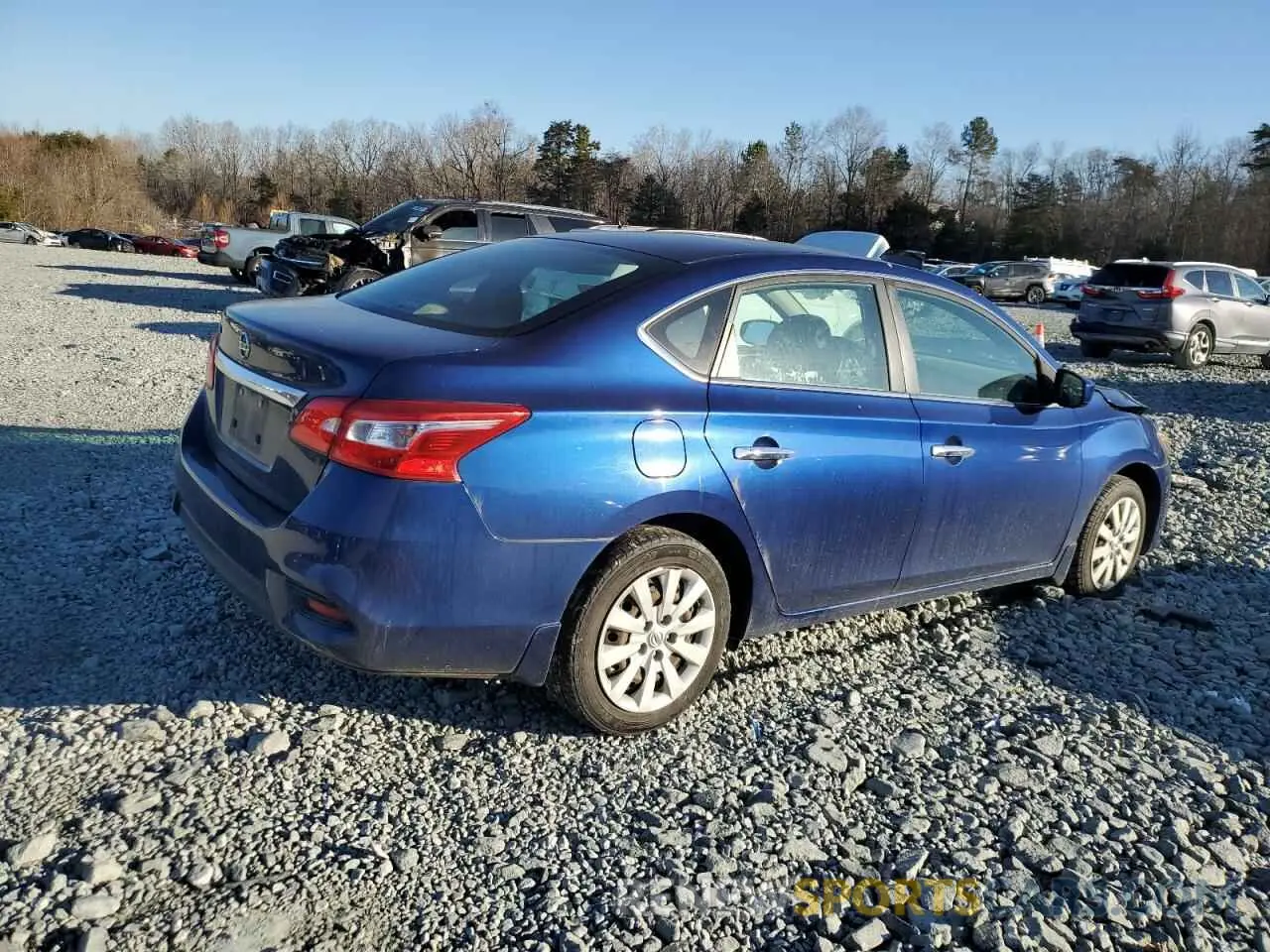 3 Photograph of a damaged car 3N1AB7AP1KY326727 NISSAN SENTRA 2019
