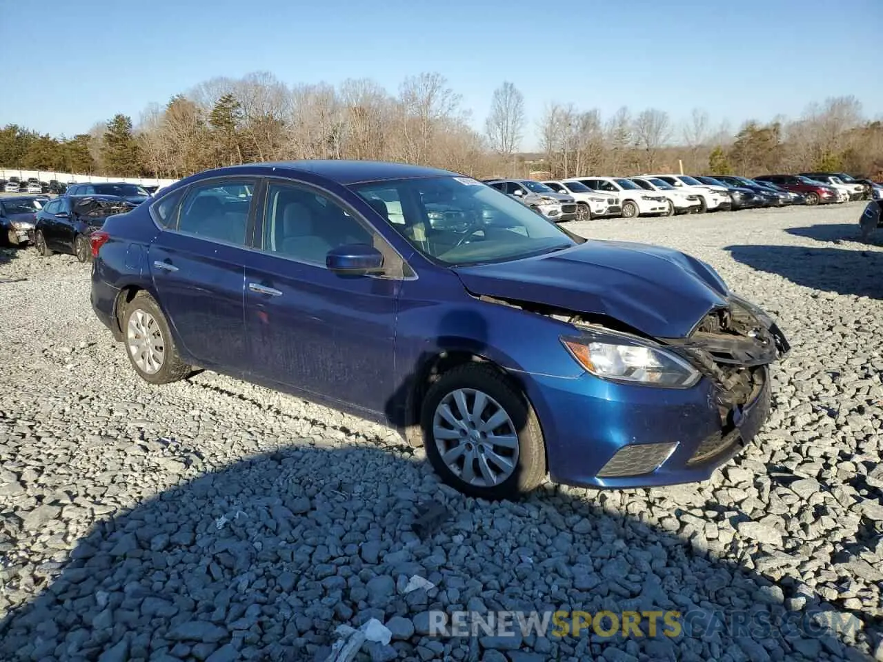 4 Photograph of a damaged car 3N1AB7AP1KY326727 NISSAN SENTRA 2019