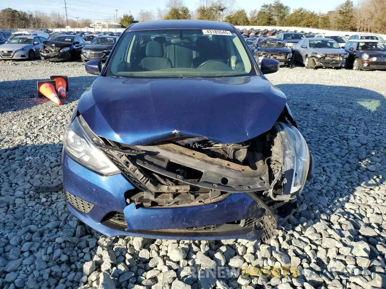 5 Photograph of a damaged car 3N1AB7AP1KY326727 NISSAN SENTRA 2019