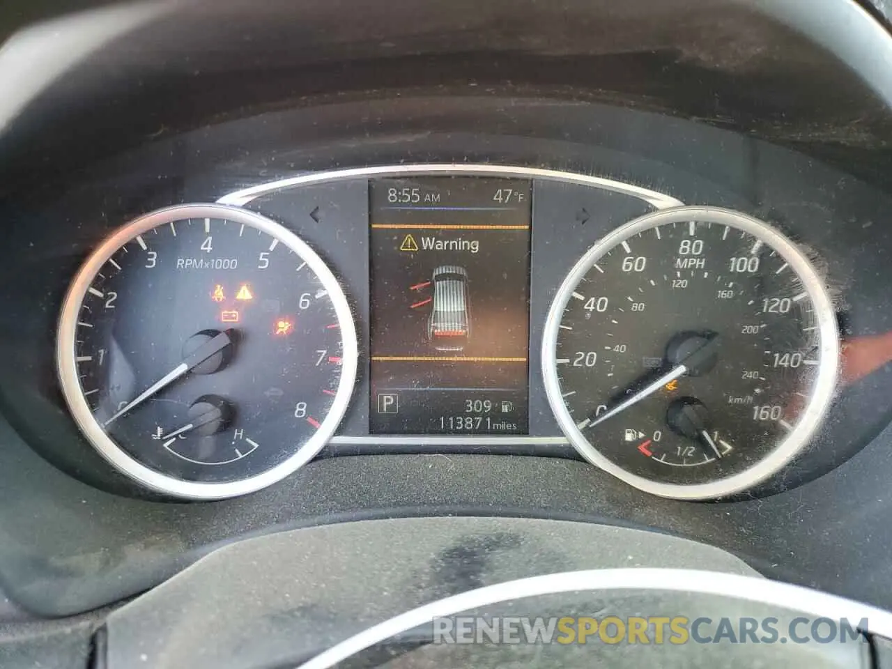 9 Photograph of a damaged car 3N1AB7AP1KY326727 NISSAN SENTRA 2019