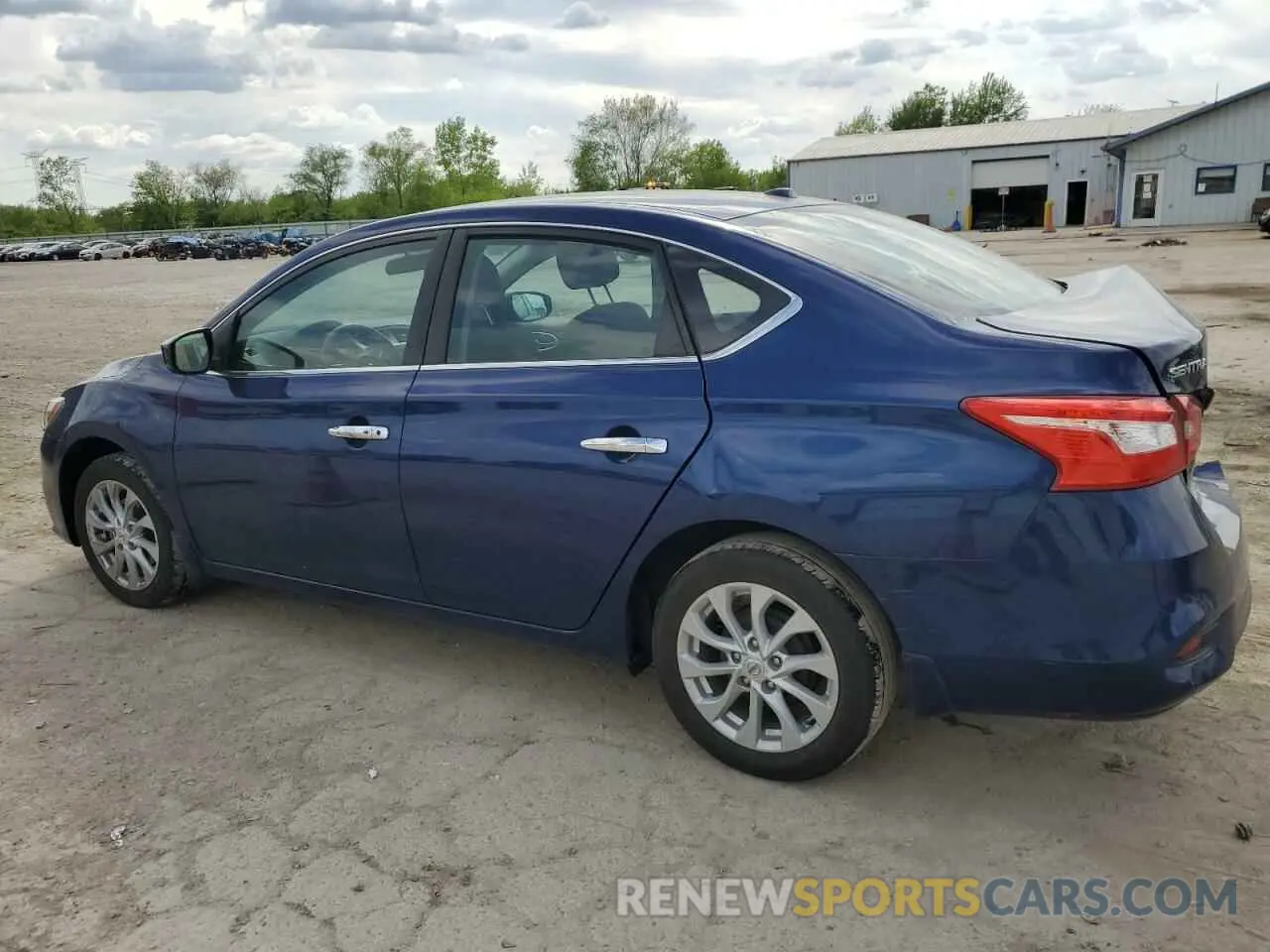 2 Photograph of a damaged car 3N1AB7AP1KY331944 NISSAN SENTRA 2019