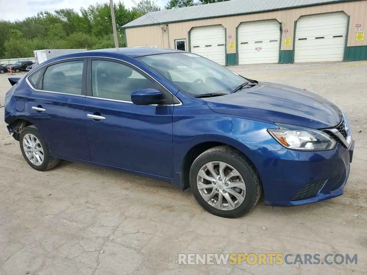 4 Photograph of a damaged car 3N1AB7AP1KY331944 NISSAN SENTRA 2019