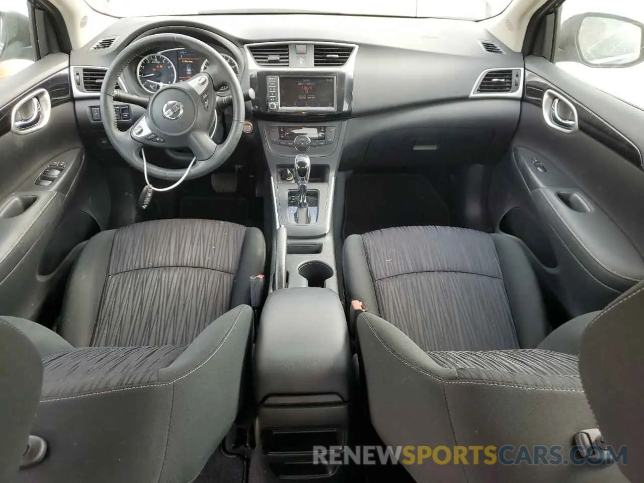 8 Photograph of a damaged car 3N1AB7AP1KY331944 NISSAN SENTRA 2019