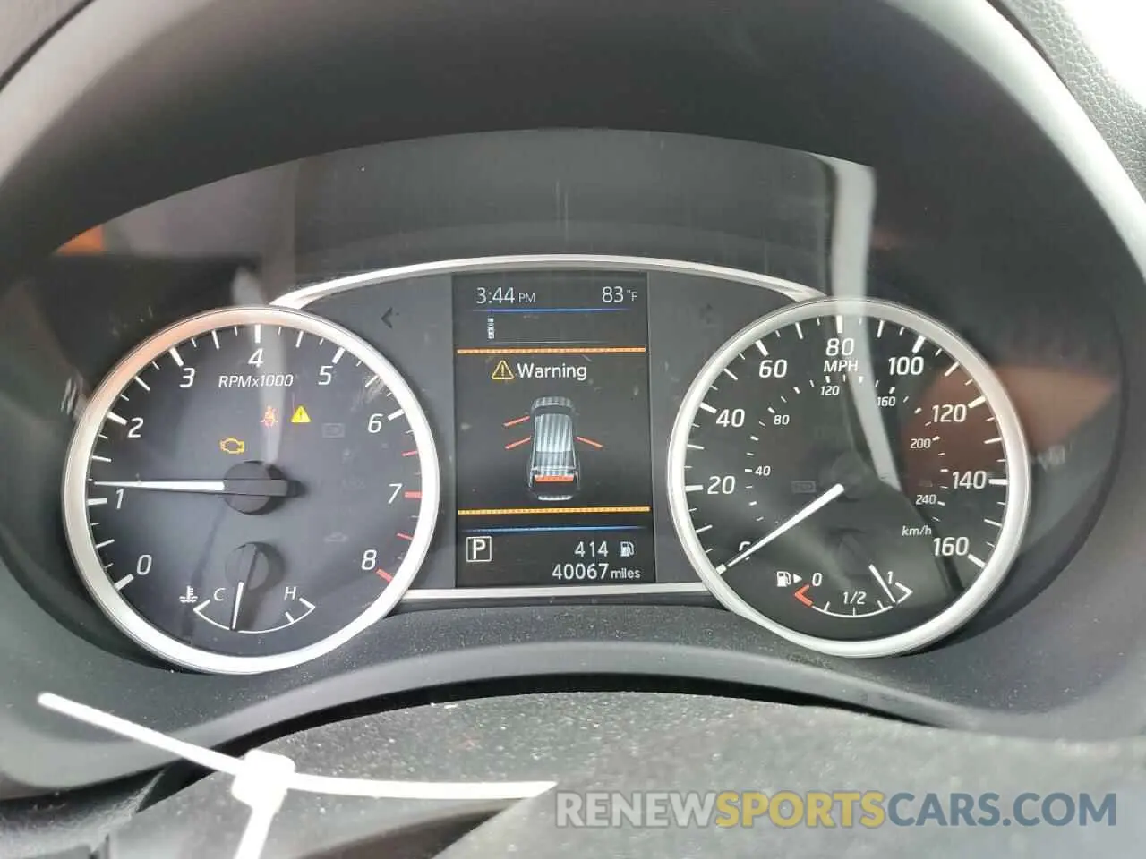 9 Photograph of a damaged car 3N1AB7AP1KY331944 NISSAN SENTRA 2019