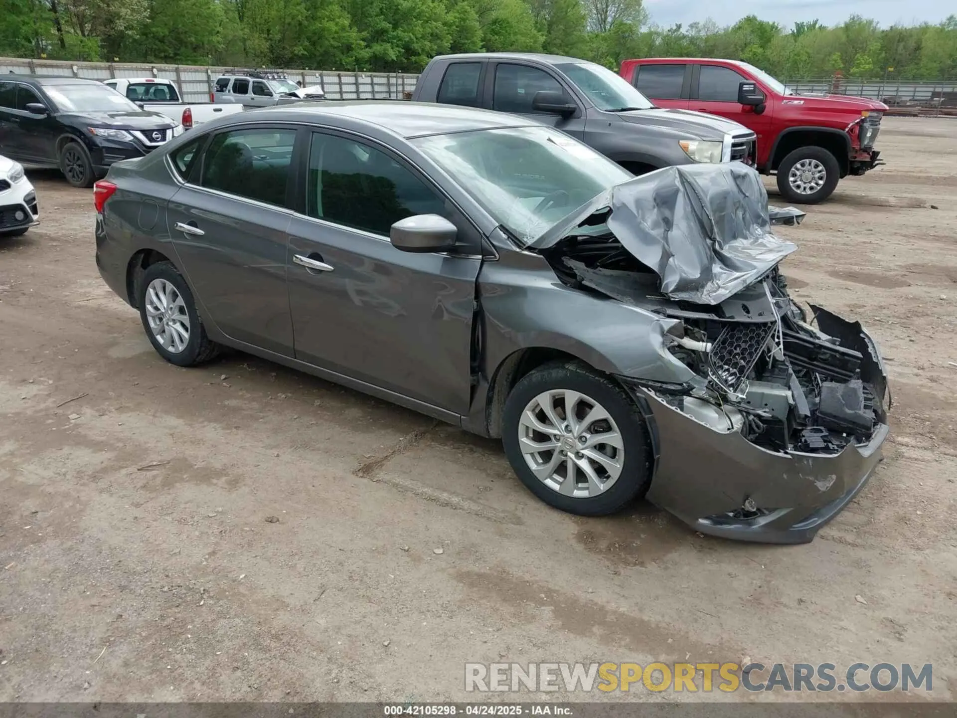 1 Фотография поврежденного автомобиля 3N1AB7AP1KY339946 NISSAN SENTRA 2019