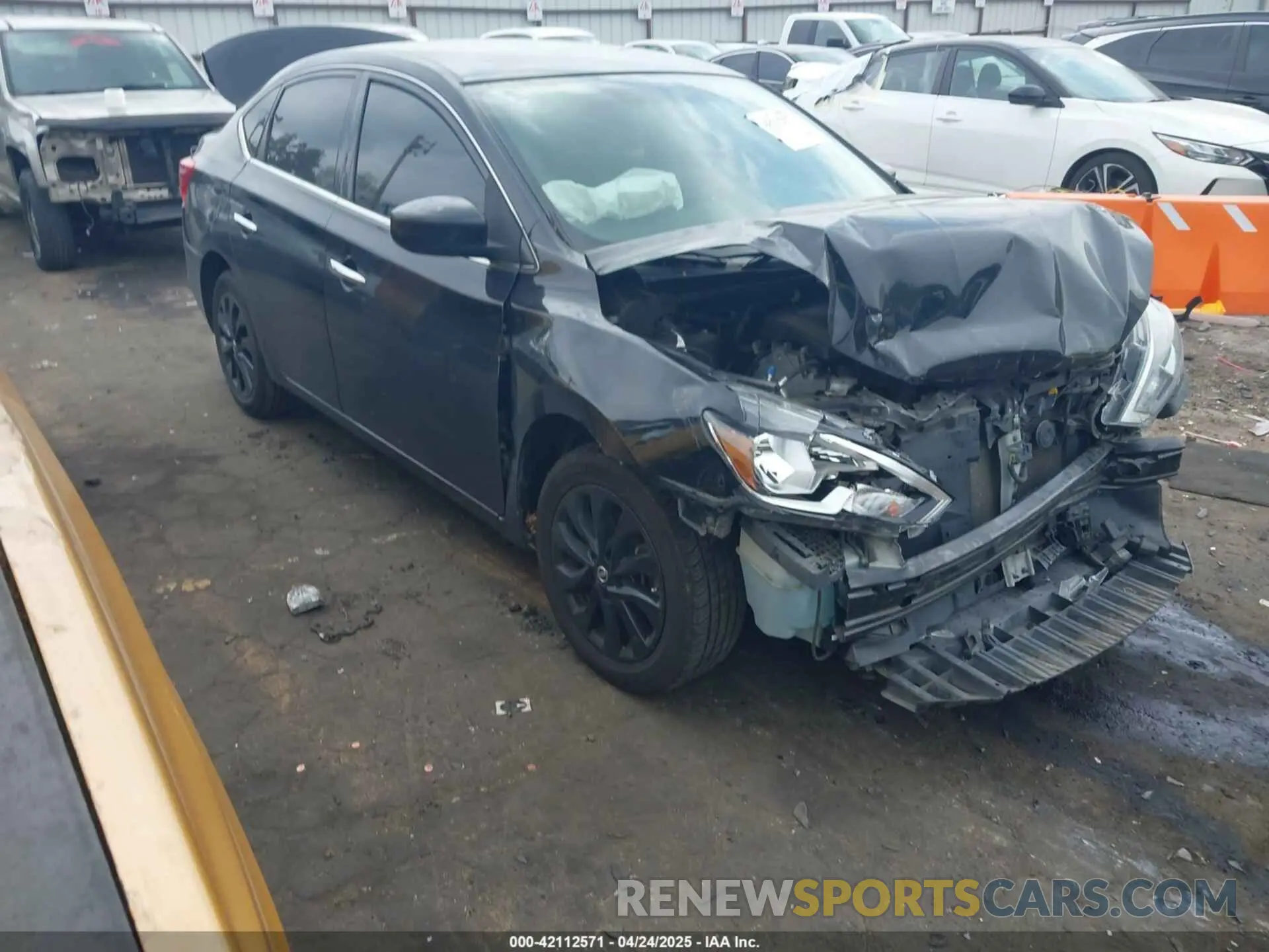 1 Фотография поврежденного автомобиля 3N1AB7AP1KY352664 NISSAN SENTRA 2019