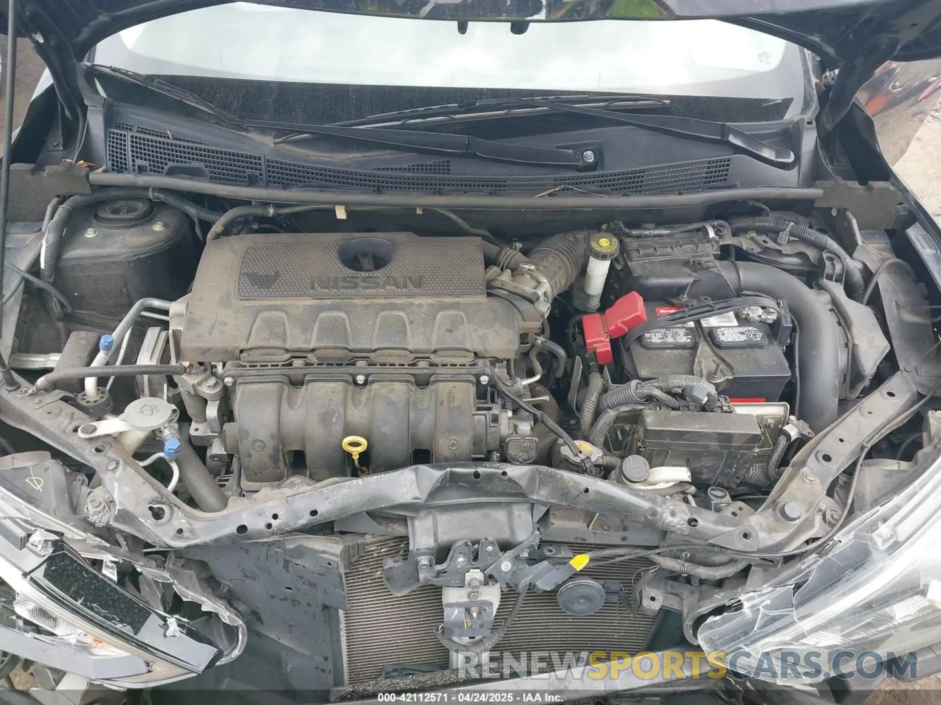 10 Фотография поврежденного автомобиля 3N1AB7AP1KY352664 NISSAN SENTRA 2019