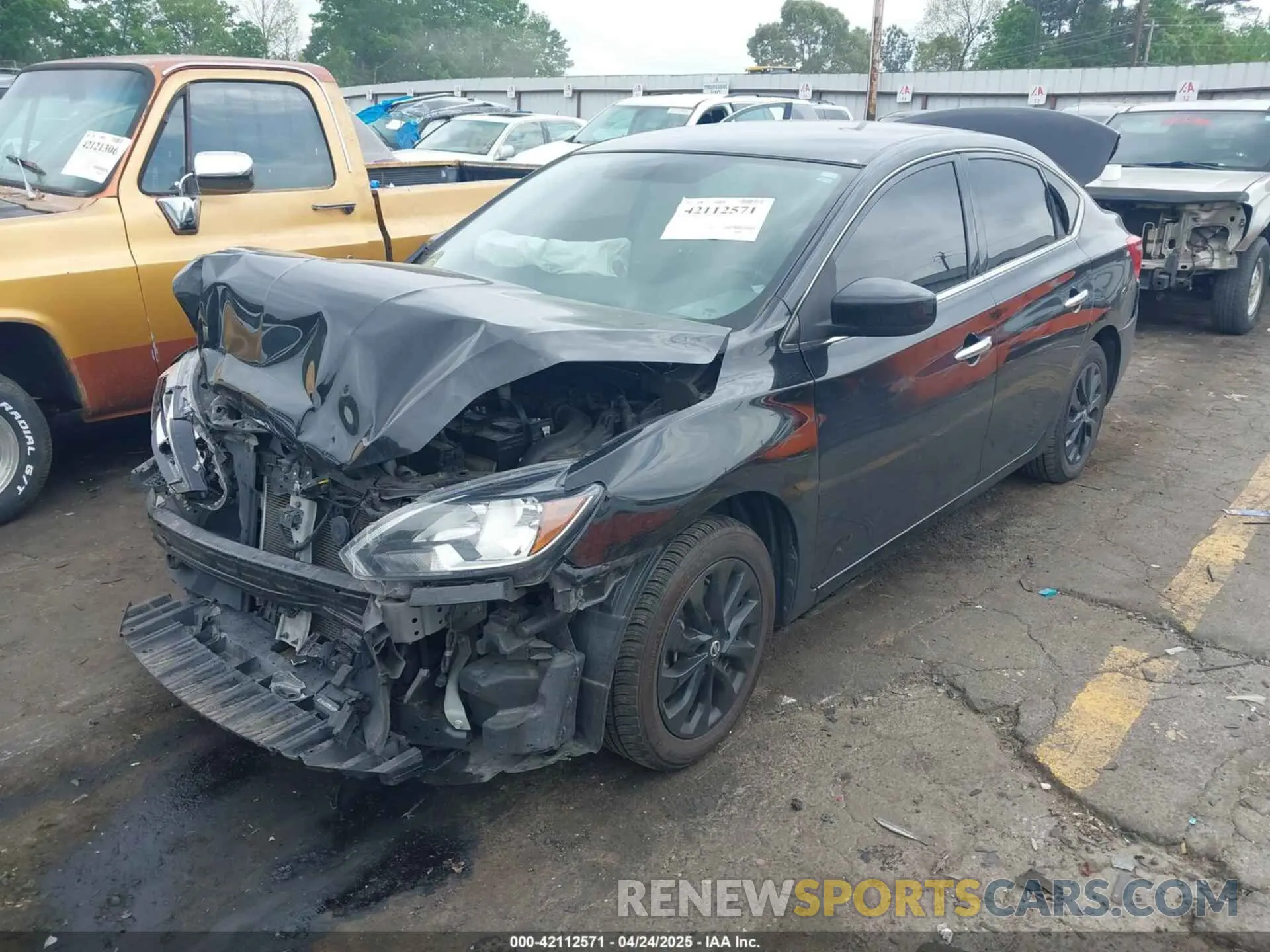 2 Фотография поврежденного автомобиля 3N1AB7AP1KY352664 NISSAN SENTRA 2019