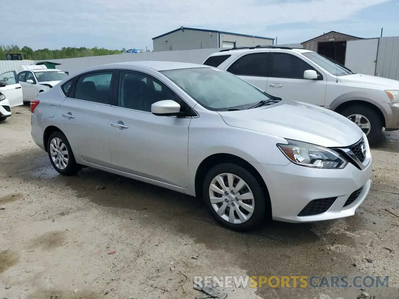 4 Photograph of a damaged car 3N1AB7AP1KY373319 NISSAN SENTRA 2019