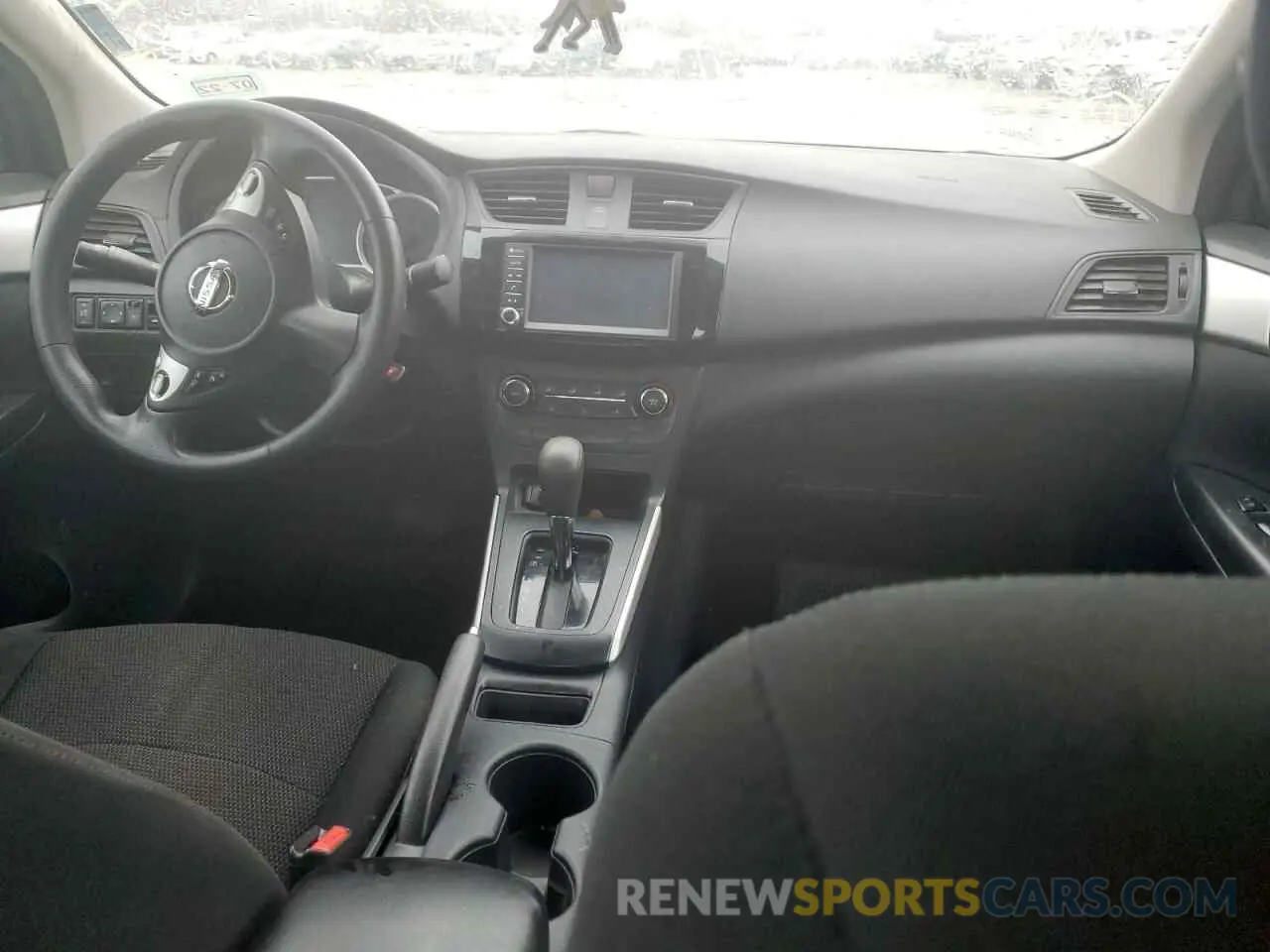 8 Photograph of a damaged car 3N1AB7AP1KY375409 NISSAN SENTRA 2019