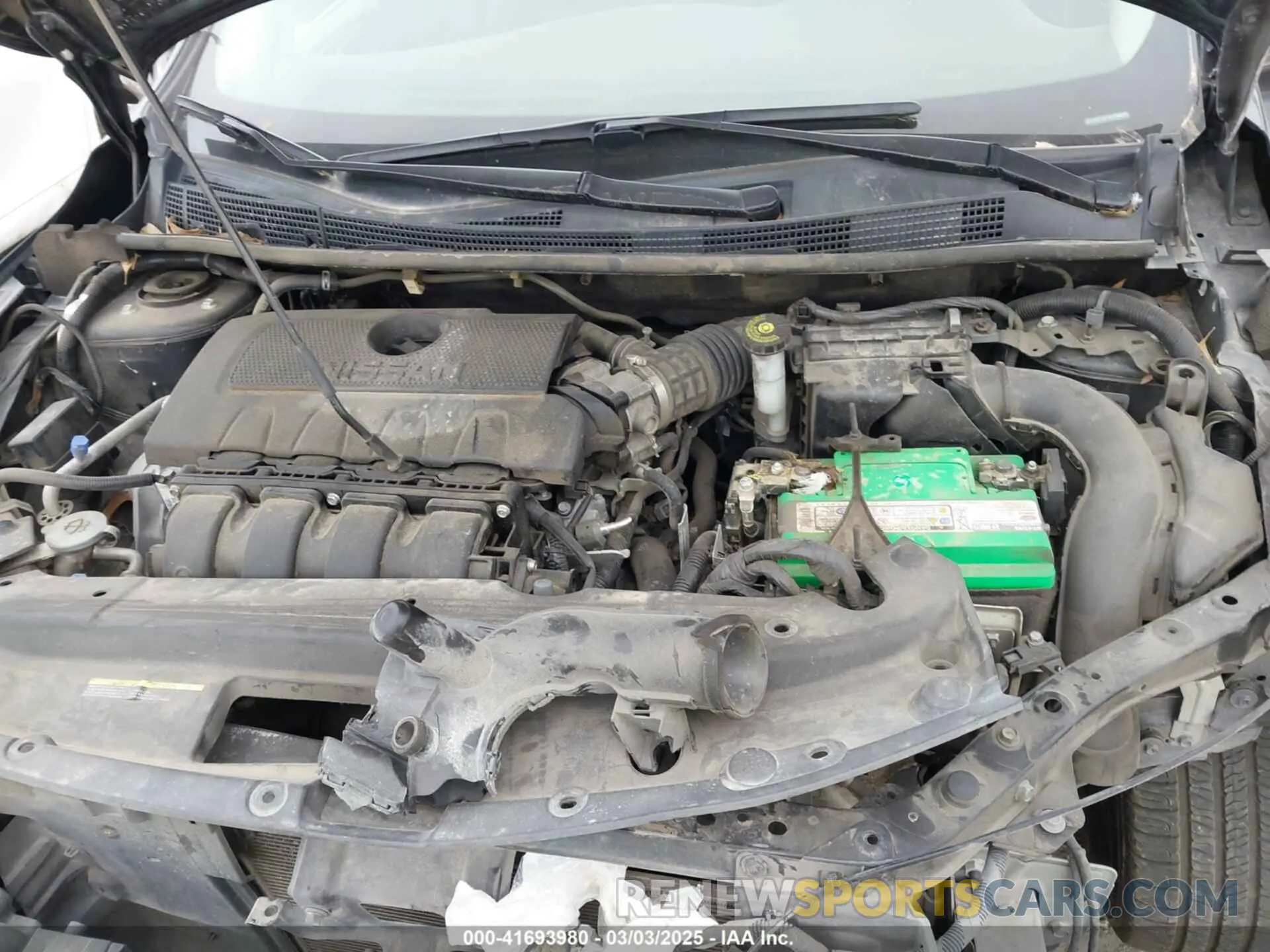 10 Photograph of a damaged car 3N1AB7AP1KY380755 NISSAN SENTRA 2019