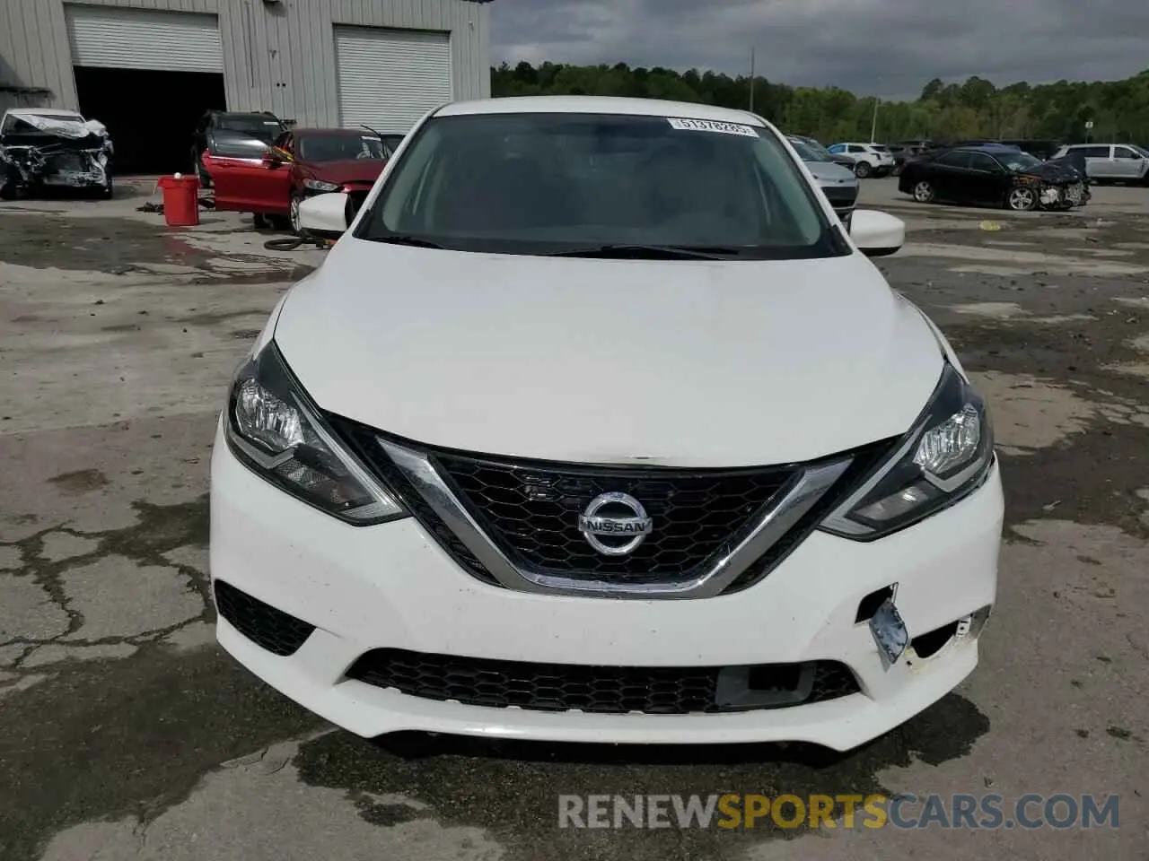 5 Photograph of a damaged car 3N1AB7AP1KY382179 NISSAN SENTRA 2019