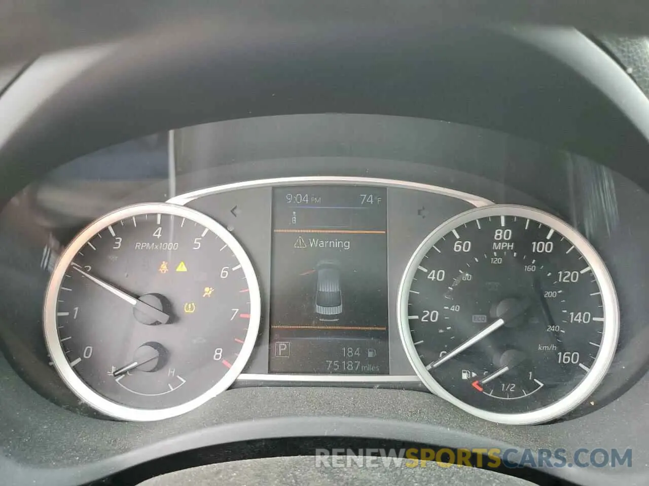 9 Photograph of a damaged car 3N1AB7AP1KY382179 NISSAN SENTRA 2019