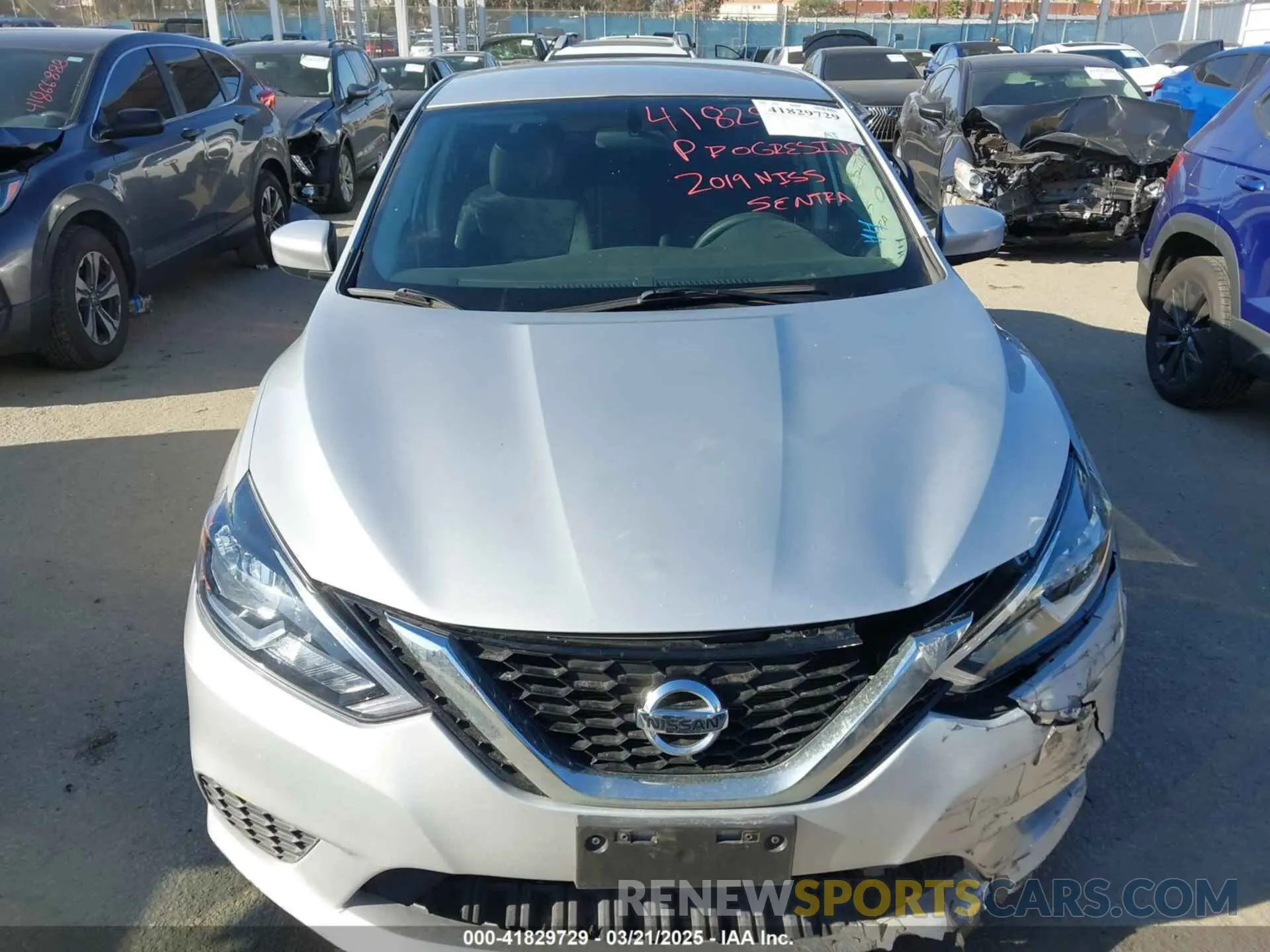 12 Photograph of a damaged car 3N1AB7AP1KY398222 NISSAN SENTRA 2019