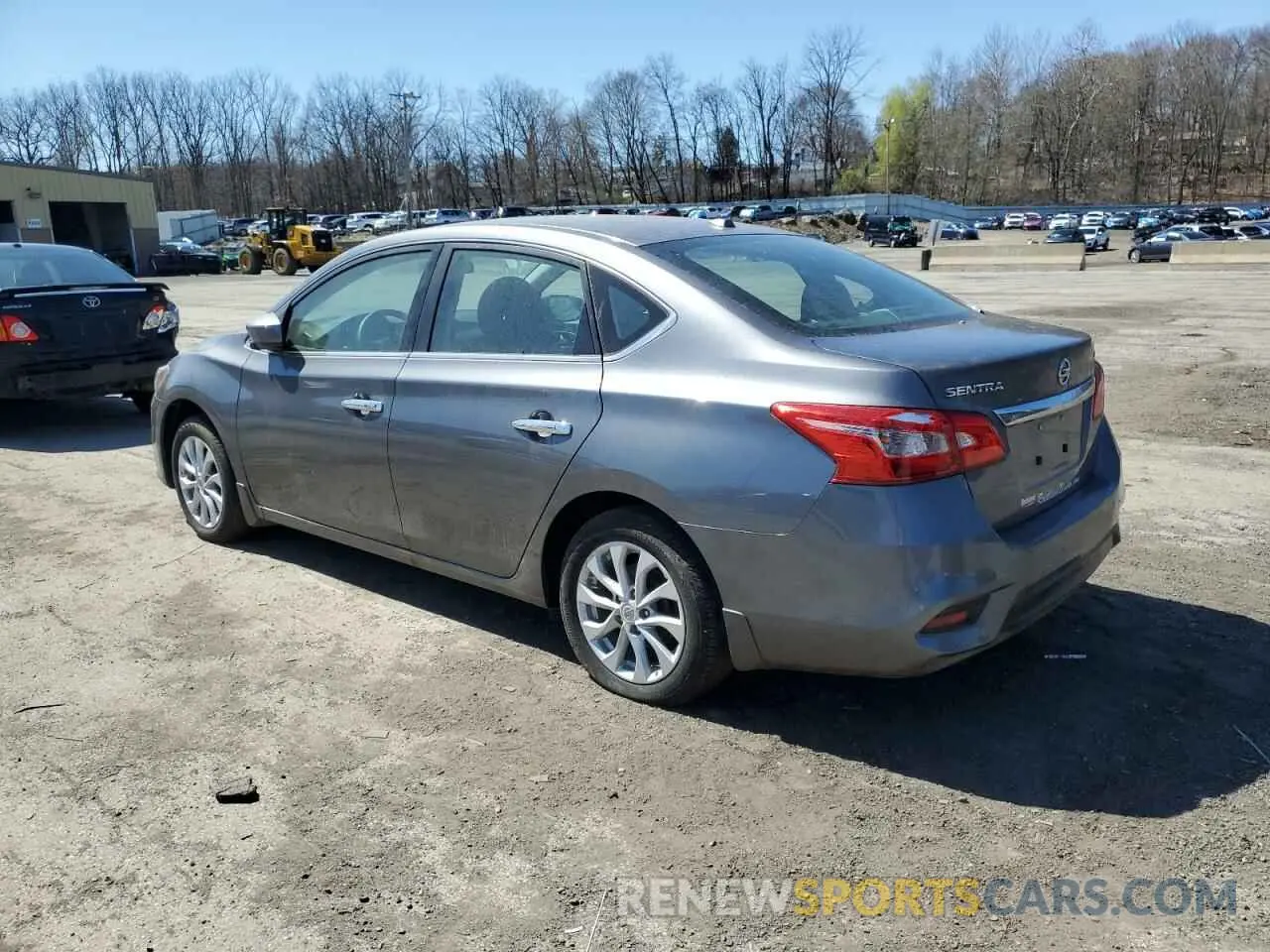 2 Photograph of a damaged car 3N1AB7AP1KY398270 NISSAN SENTRA 2019